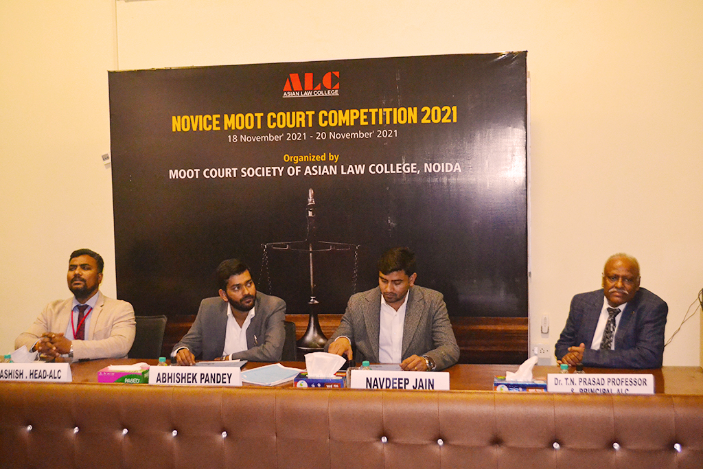 Novice Moot Court Competition 2021