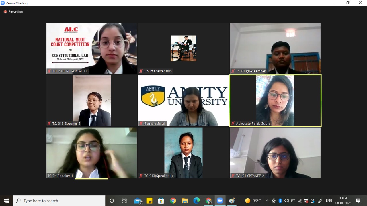 National Moot Court Competition 2022 image 4