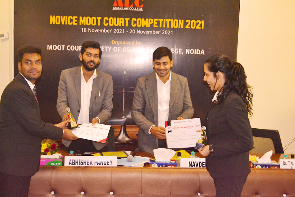Novice Moot Court Competition 2021 image 7