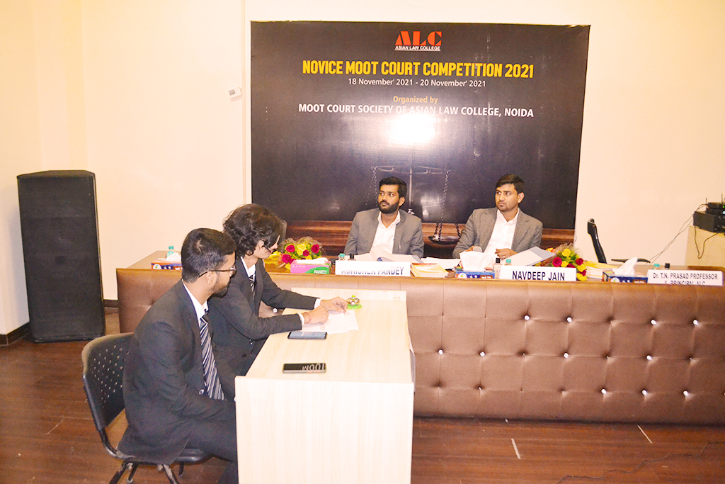 Novice Moot Court Competition 2021