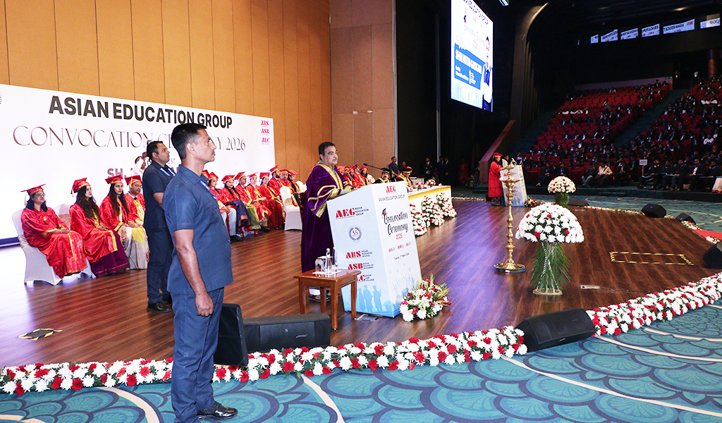 Asian Law College hosted 14th Convocation Ceremony 2026 at the Bharat Mandapam