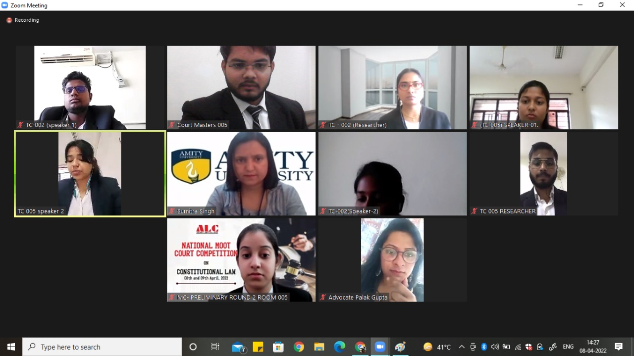 National Moot Court Competition 2022 image 5