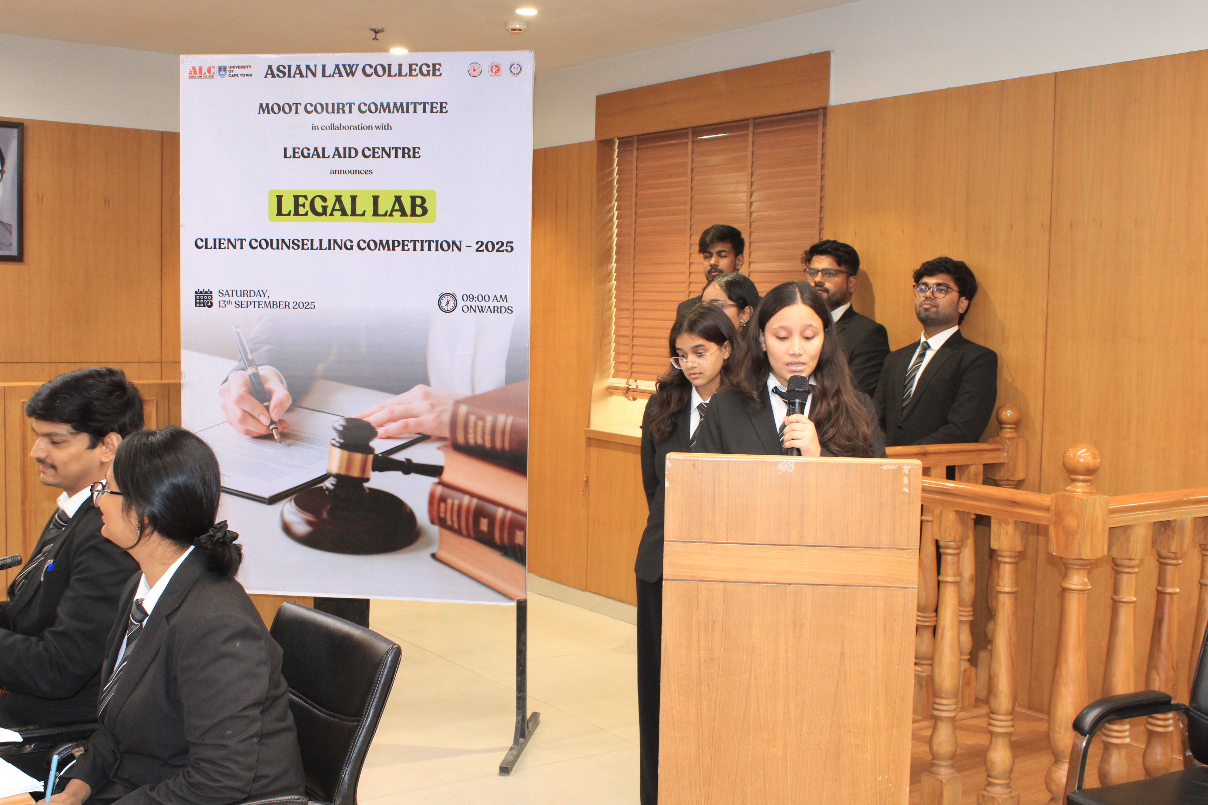 Legal Lab: Client Counselling Competition, 2025 image 4