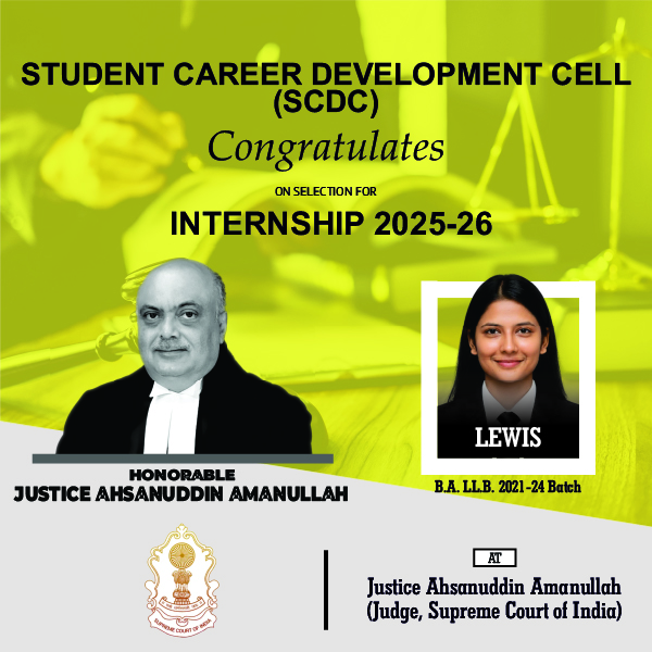 Judicial Internship Highlight 1