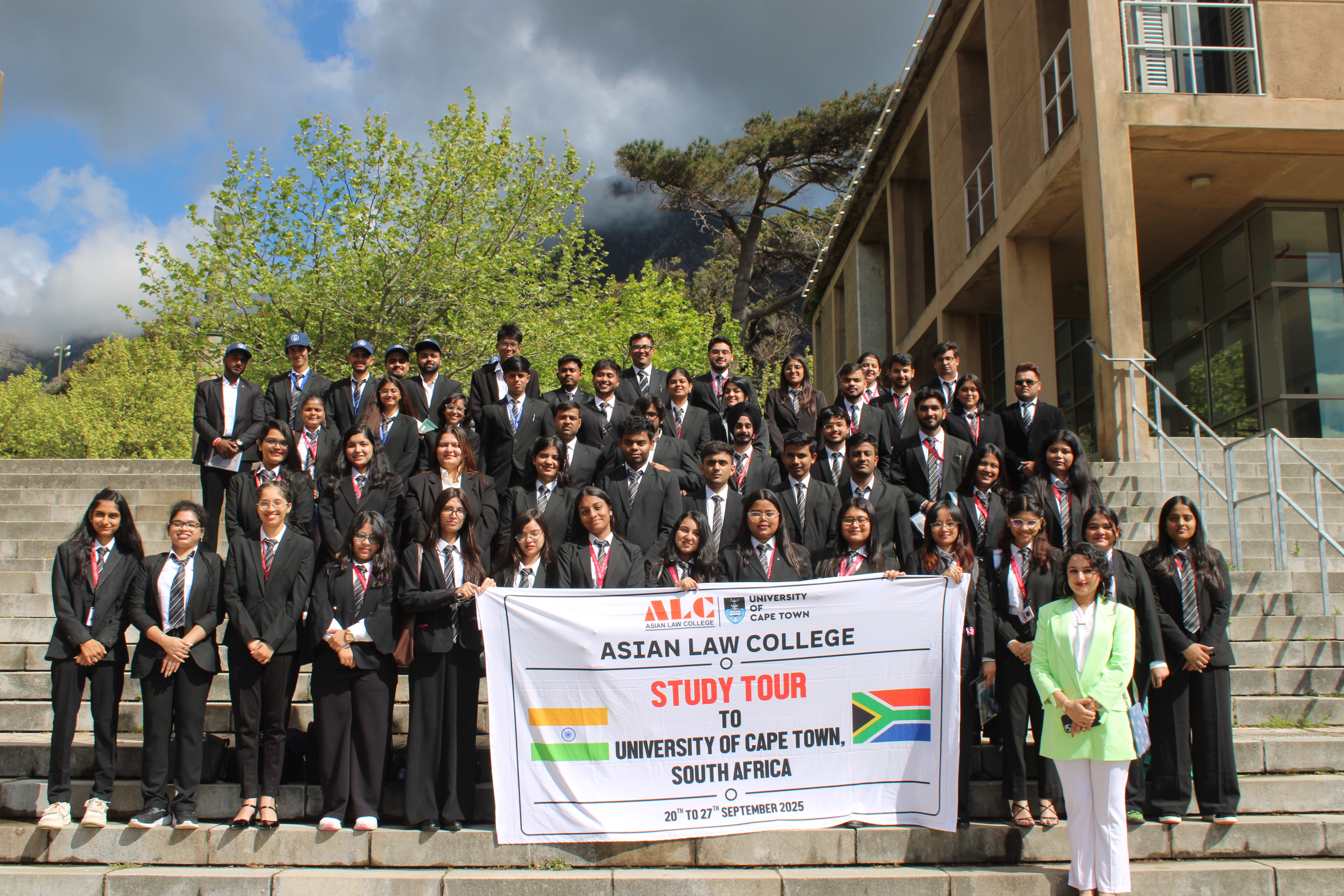 4th Cohort Group of ALC Students Visiting University of Cape Town | 2025 | Image 1