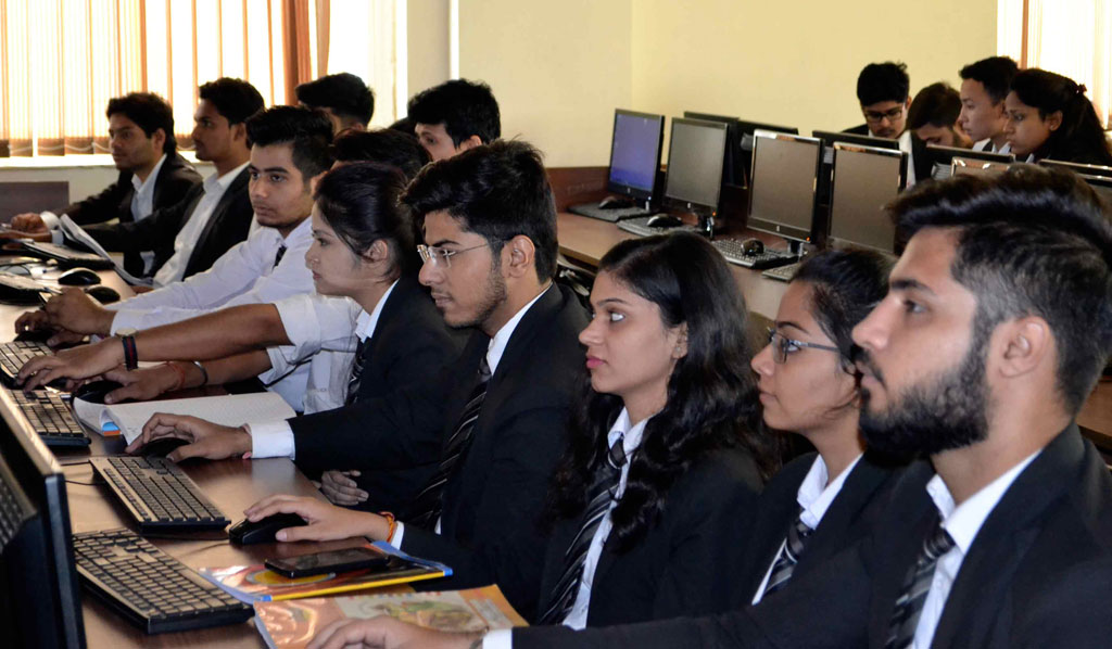 Asian Law College students Session with Manupatra Expert
