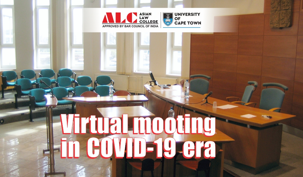 Virtual Mooting in COVID-19 era: Creating Lawyers of the future