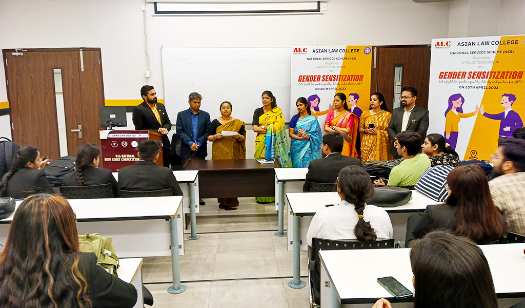 Policy Discussion and Article Writing on Gender Sensitization  by National Service Scheme (NSS)
