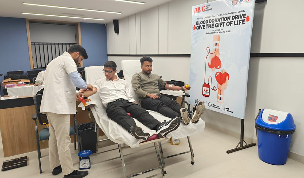 A DROP FOR A CAUSE: BLOOD DONATION INITIATIVE AT ASIAN LAW COLLEGE