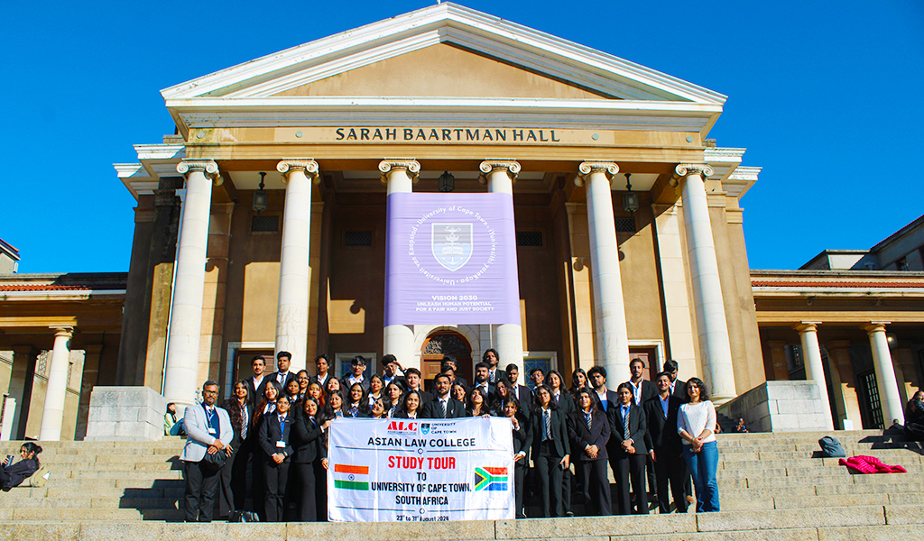 Asian Law College students at Sarah Baartman Hall